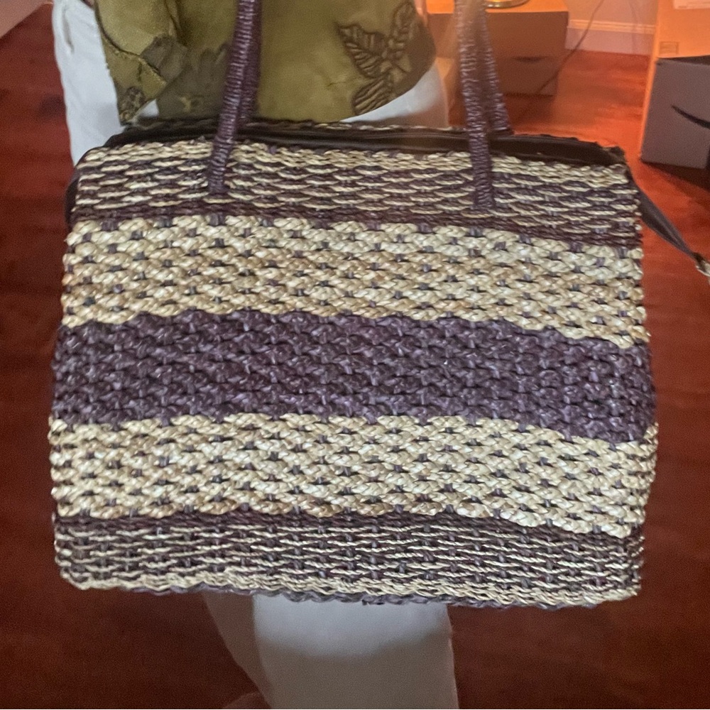 Weave Rectangle Tote - image 3